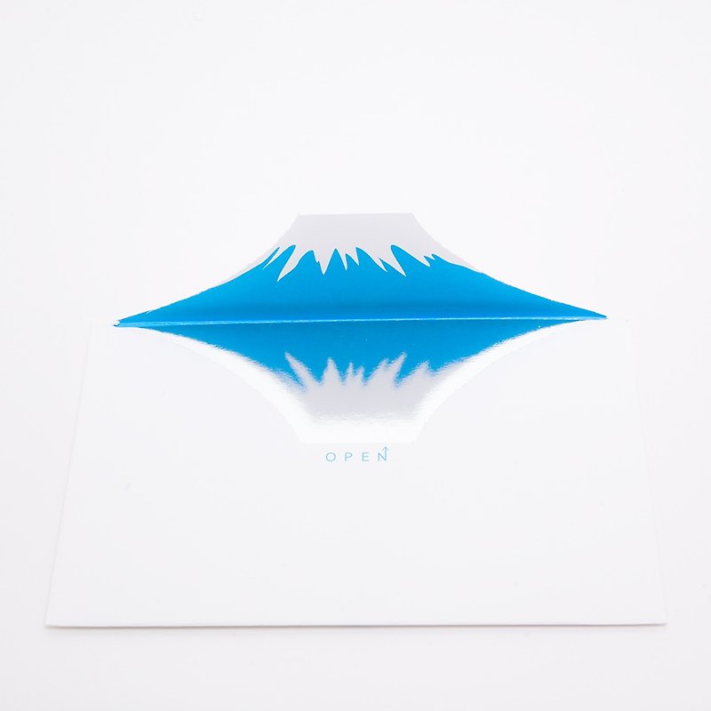 富士山と逆さ富士が現れる封筒  /　Mt.envelope - 封筒・便箋 - 紙 