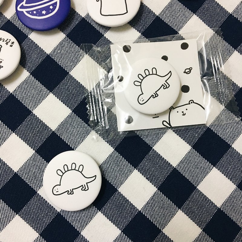 Dinosaurs / Badges - Badges & Pins - Plastic 