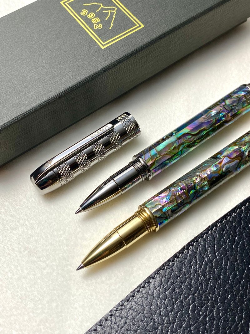 3952Old Goat-CEO carefully selected abalone shell ballpoint pen - ไส้ปากกาโรลเลอร์บอล - วัสดุอื่นๆ 