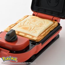 【ポケモンコラボ】日本 BRUNO ホットプレスサンドイッチメーカー/ホットプレストースター ヒトカゲ