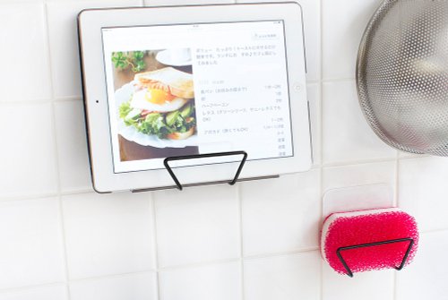 PALAS & DÉCORÉ LUONNOS 多功能寬版掛架 Otel Magic Sticky Hook Wide Holder ワイドホルダー