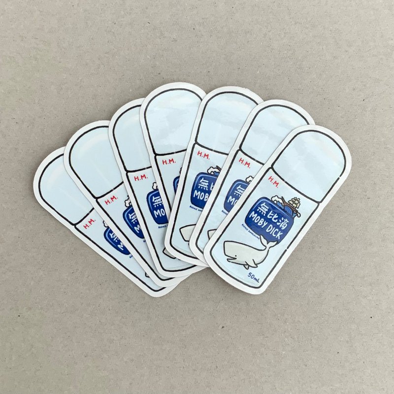 無比滴 moby dick 貼紙 - 貼紙 - 紙 