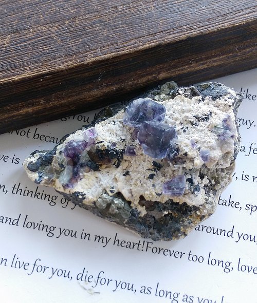 石話石說 Alice Jewelry Fluorite 內蒙產地 幻影螢石 水晶共生 天然礦石 原礦
