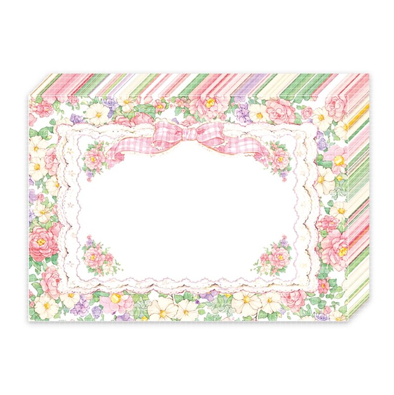 French garden big memopad - 便條紙/便利貼 - 紙 