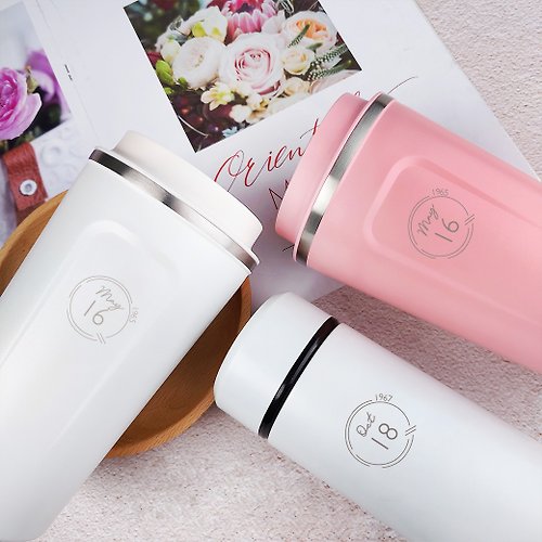 Laser Engraved Stainless Steel Water Bottle,Custom Thermos, Cold Water  Bottle - Shop INJOY mall Teapots & Teacups - Pinkoi