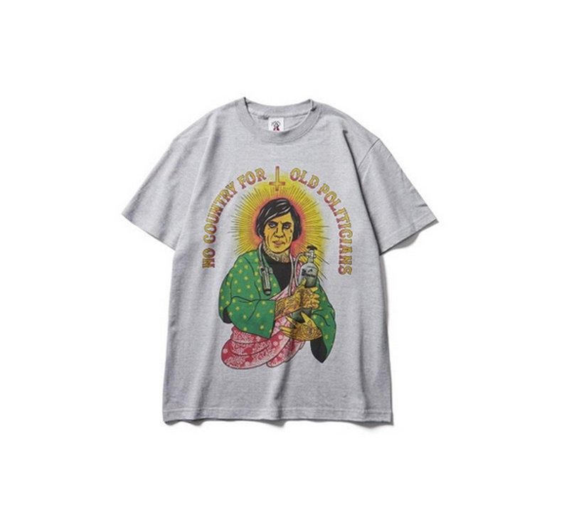 Softmachine Oneshot T-Shirt險路勿近短袖上衣(兩色) - 男 T 恤 - 棉．麻 黑色