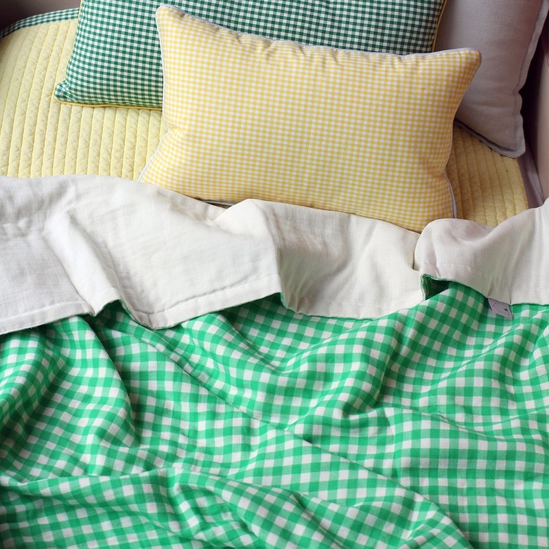 baby muslin gauze blanket, baby shower gift, 新生兒 出産祝い, 布  ブランケッ Made in korea - 嬰兒床/床圍/寢具 - 棉．麻 多色