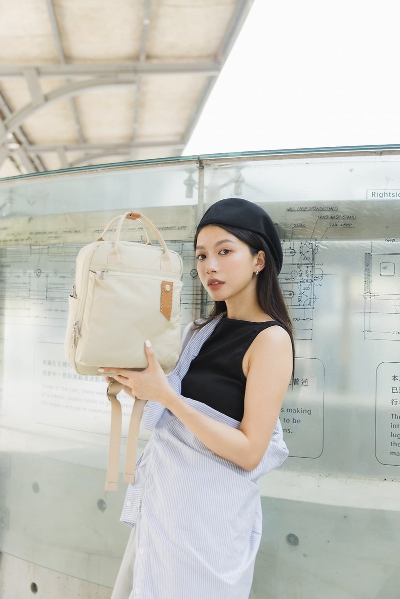 【RITE】EV03 Sea Waste Series International Travel Edition Toast Bag-MP Three-Color Backpack Side Backpack - Messenger Bags & Sling Bags - Eco-Friendly Materials Multicolor