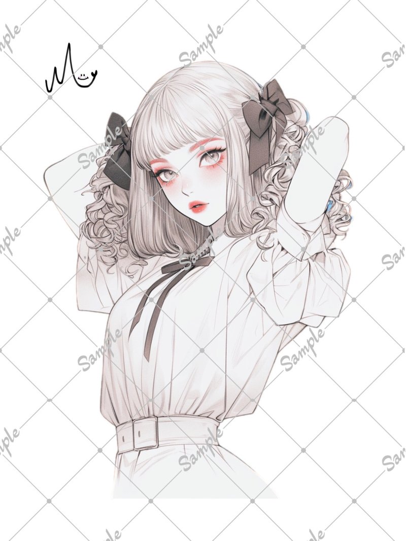 オリジナルステッカー - 貼紙 - 紙 