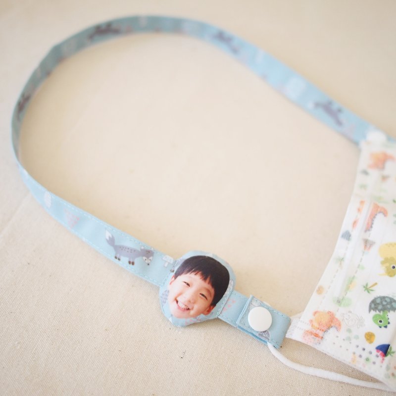 Baby photo custom-made mask rope opening ceremony - Other - Other Materials Multicolor