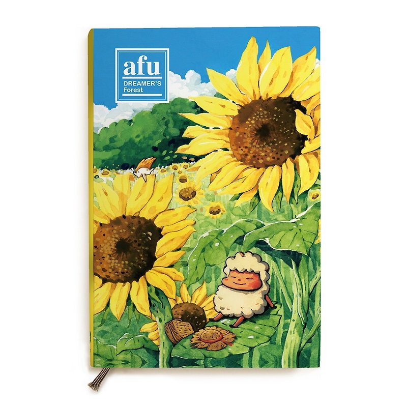 afu Timeless Forest Handbook II - Warm Sun Sensen - Notebooks & Journals - Paper Yellow