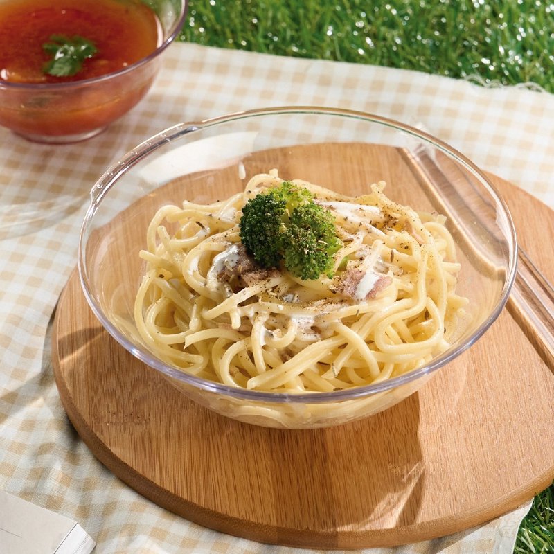 【LivingForward】Tritan Street-food Bowl  6 pieces,snack bowls,noodle bowls,salad - Bowls - Plastic Transparent