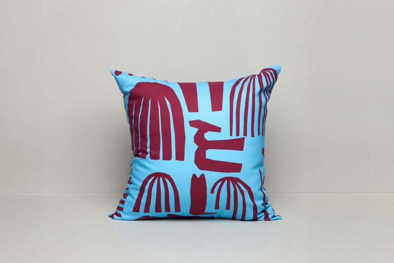 Cushion / Mixed breed Blue - Pillows & Cushions - Cotton & Hemp 