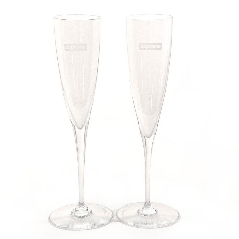 [Direct from Japan, Used, Good Condition] Baccarat Supreme x Baccarat Dom Perignon Flute Set Champagne Glasses - Glasses - แก้ว สีใส