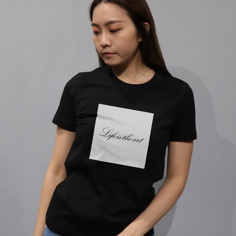 Life is the art / 女 / t恤 - 女 T 恤 - 棉．麻 