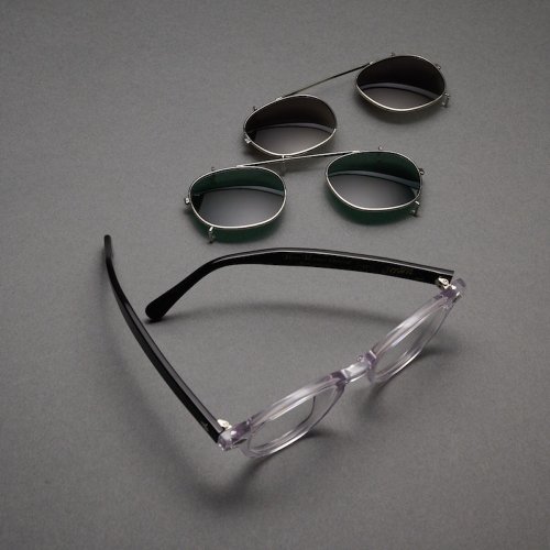 VATIC Vatic Vintage Optical John Crystal / Black 三用外掛式墨鏡