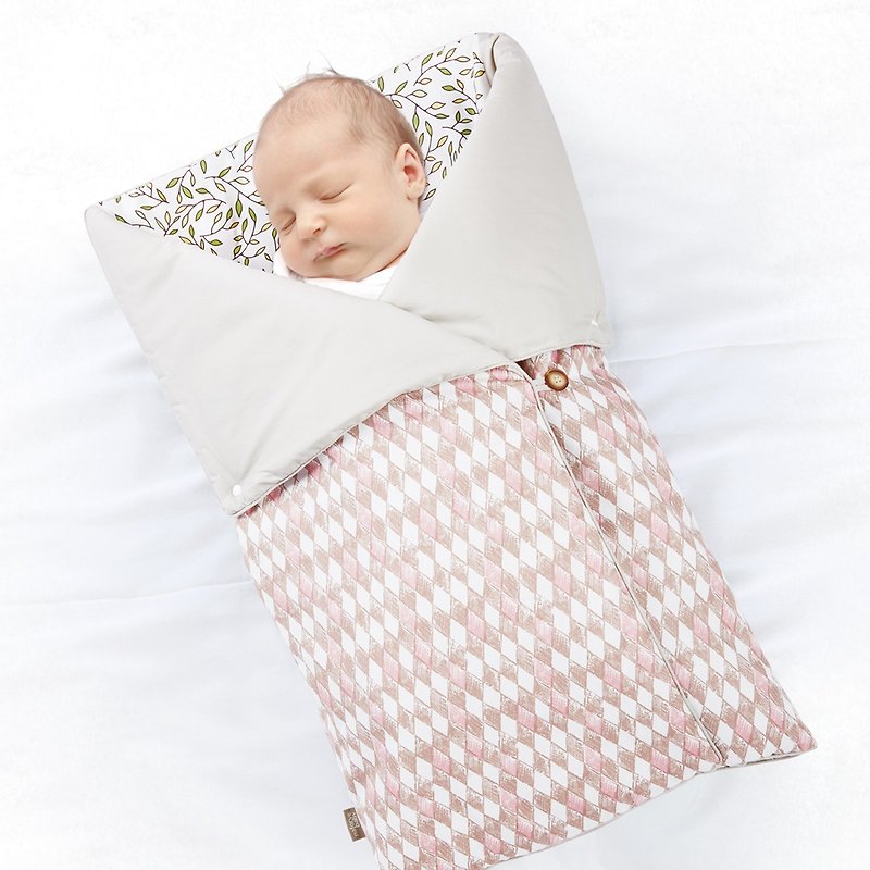 4-in-1 Swaddle Pouch & Blanket - Other - Cotton & Hemp Pink