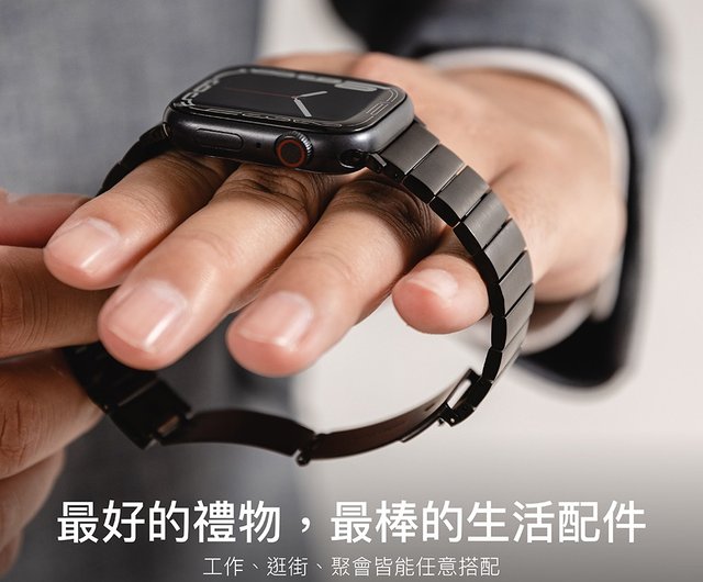 MAGEASY Apple Watch Maestroステンレスストラップ(アジャスター付き) Ultra/9/8 - ショップ  switcheasy-tw その他 - Pinkoi