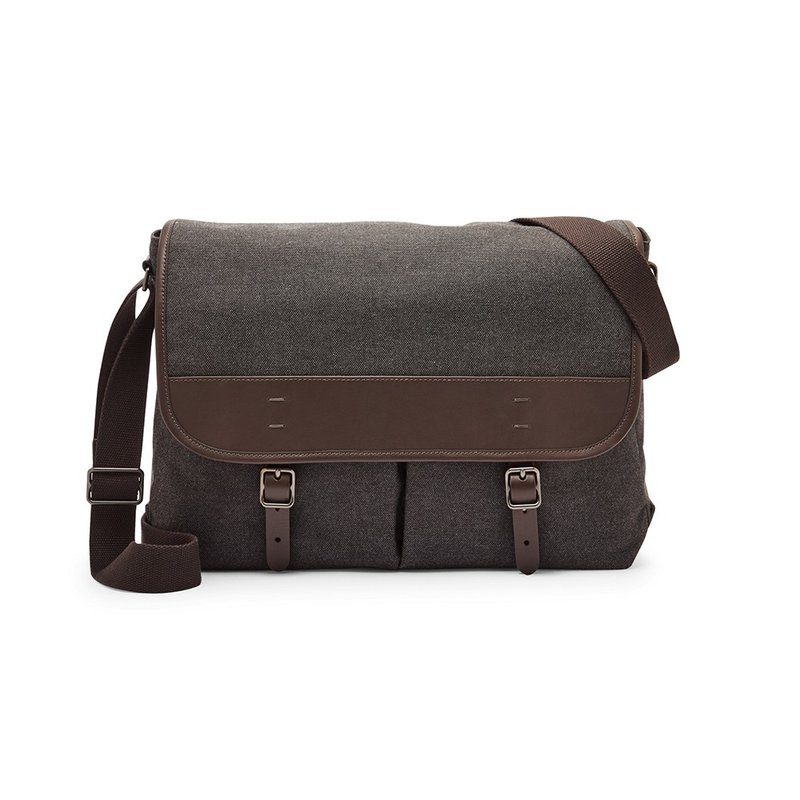 FOSSIL Buckner flash daily nylon messenger bagblack MBG9355001 Shop