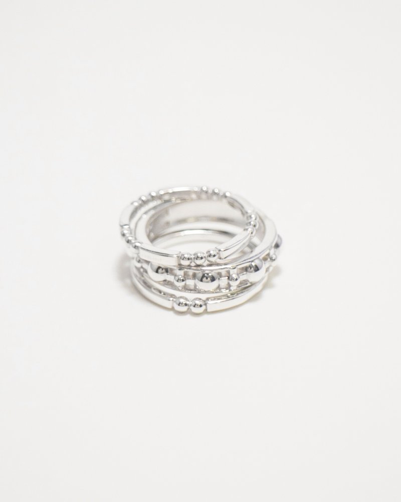 小滿 純銀戒 - 戒指 - 純銀 銀色