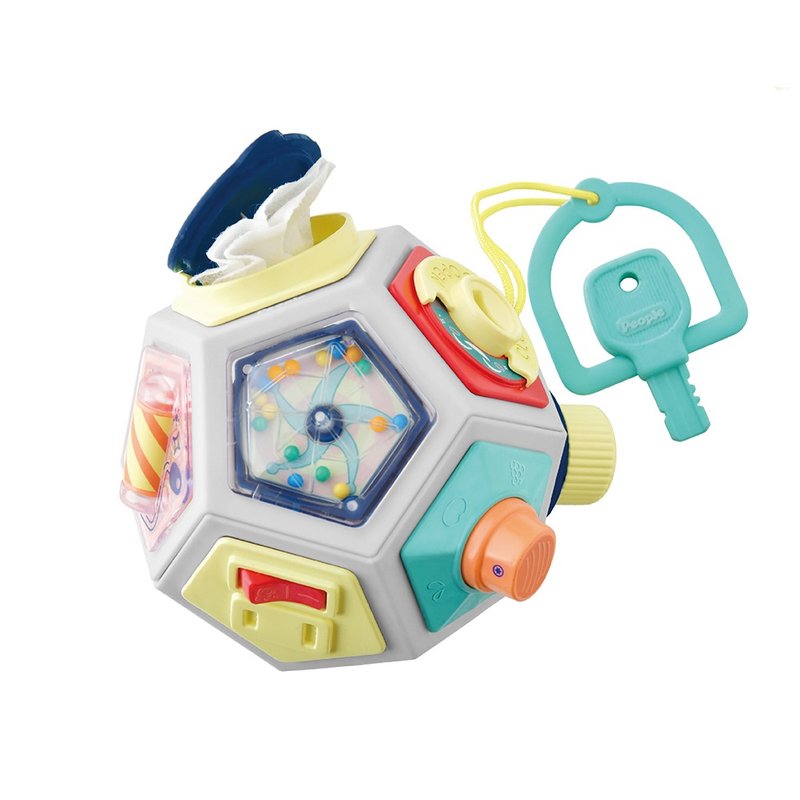 Educational fun hole ball toy (soft) - ของเล่นเด็ก - วัสดุอื่นๆ หลากหลายสี