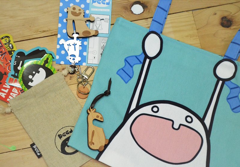 Goody Bag - all wrapped up bags (Taiwan, new, Hong Kong, Australia free shipping) - กระเป๋าแมสเซนเจอร์ - ผ้าฝ้าย/ผ้าลินิน หลากหลายสี