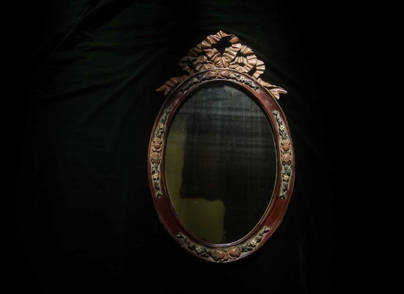 【老時光 OLD-TIME】早期二手大款厚重歐美風格壁鏡掛鏡 - 擺飾/家飾品 - 其他材質 多色