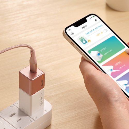 Maktar Maktar QubiiDuo USB-C 玫瑰金 【 大全配 】 備份豆腐 充電備份