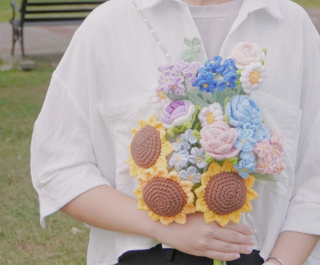 編み物 花 かぎ針編み 花糸 花 仙花 ドライフラワー 織り 小花 農家