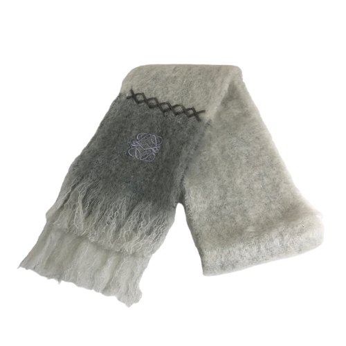 小物 LOEWE Anagram Patch Mohair Maffler LOEWE Anagram Patch Mohair Maffler