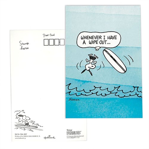 Snoopy playing baseball [Hallmark- JP postcard multi-purpose] - Shop  Hallmarkcards Cards & Postcards - Pinkoi