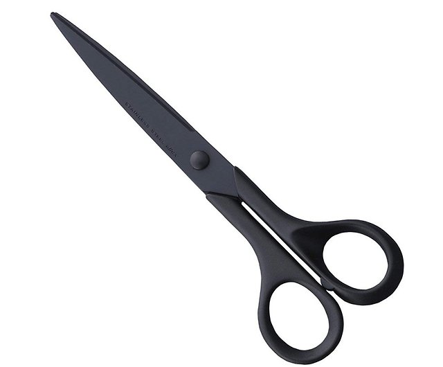 Desk Series-Black Blade Non-Adhesive Office Scissors 175mm - Shop  allex-japan Scissors & Letter Openers - Pinkoi