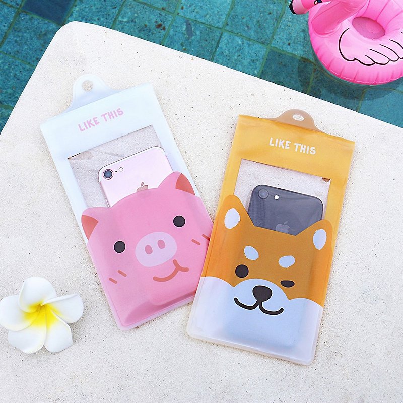 UPICK original life summer lovely pet head travel travel mobile phone bag waterp - Other - Waterproof Material Multicolor