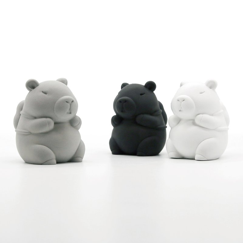 Capybara Aroma stone I 卡皮巴拉 I 水豚君擴香石 I 附5ml精油－ - 香氛/精油/擴香 - 水泥 