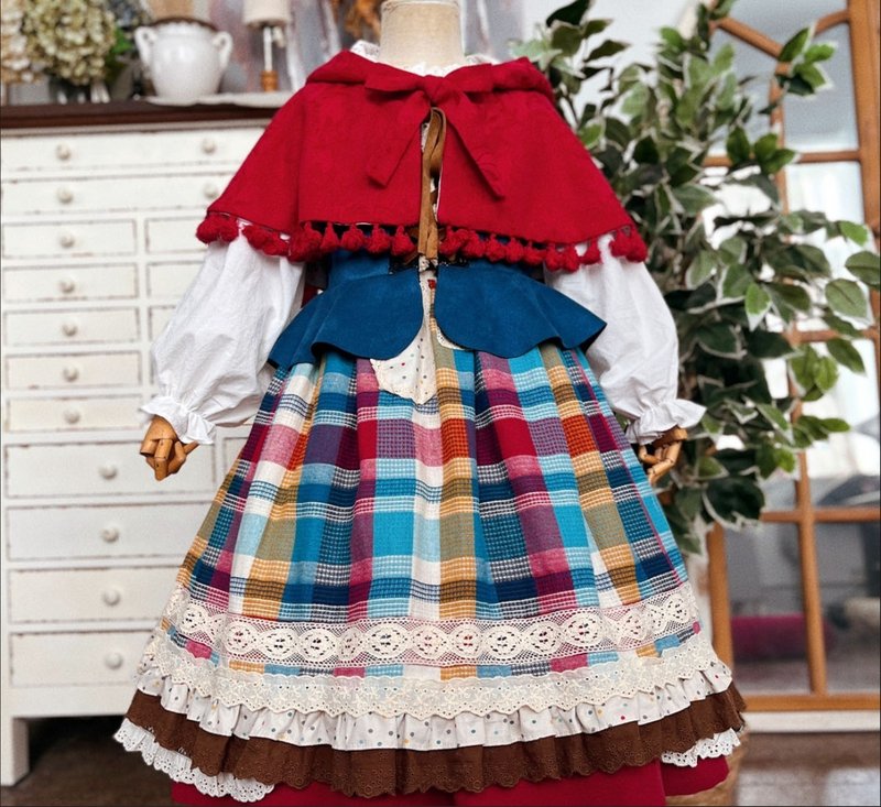 Xiyan ethnic style children's pastoral fairy tale photography performance costumes - Tops & T-Shirts - Other Materials Brown