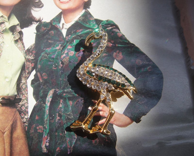 輝煌年代 OLD ERA _ヴィンテージの美しいブローチ - ブローチ - その他の素材 