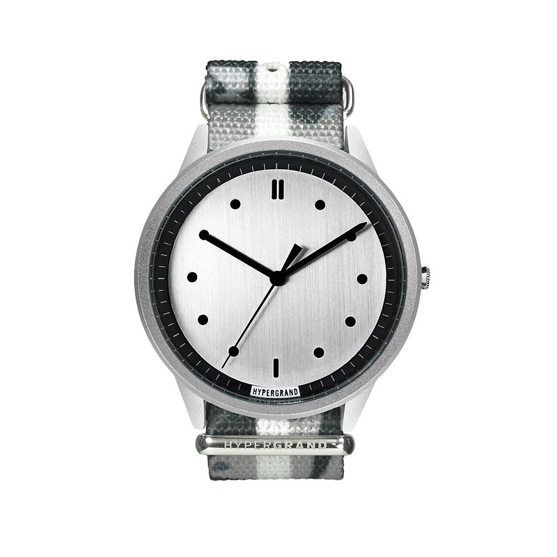 HYPERGRAND - 02基本款系列 - FROSTBITE CAMO 02冷調灰迷彩 手錶 - 男裝錶/中性錶 - 其他材質 銀色