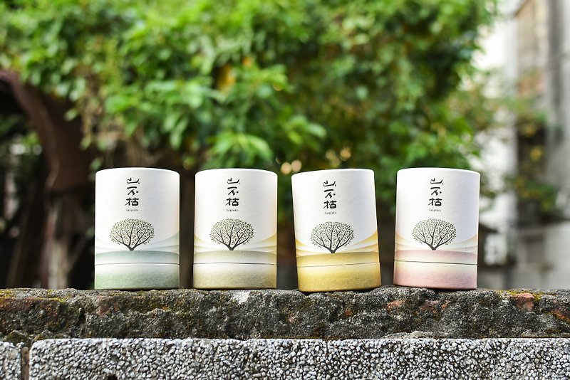 Hospitality round cans into the four / Wenshan bag species / bergamot Oolong / Wuyi Oolong / Hongyu black tea - ชา - อาหารสด 