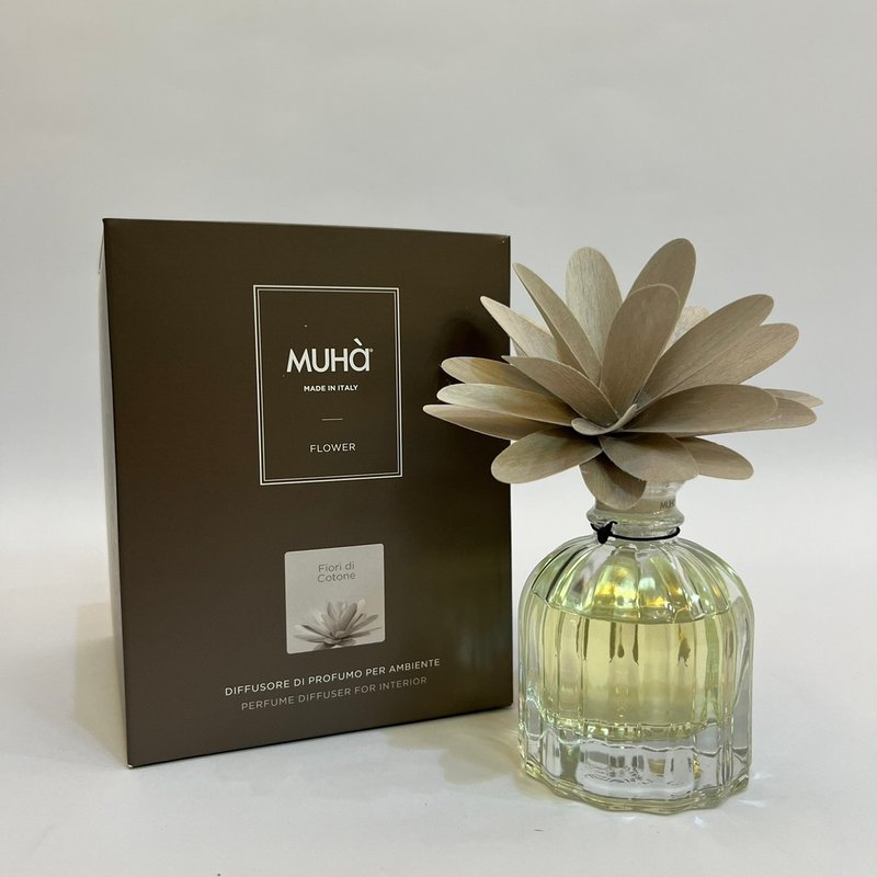 MUHà穆哈香氛 灰花-晨光暖棉 60/200ml - 香氛/精油/擴香 - 精油 灰色