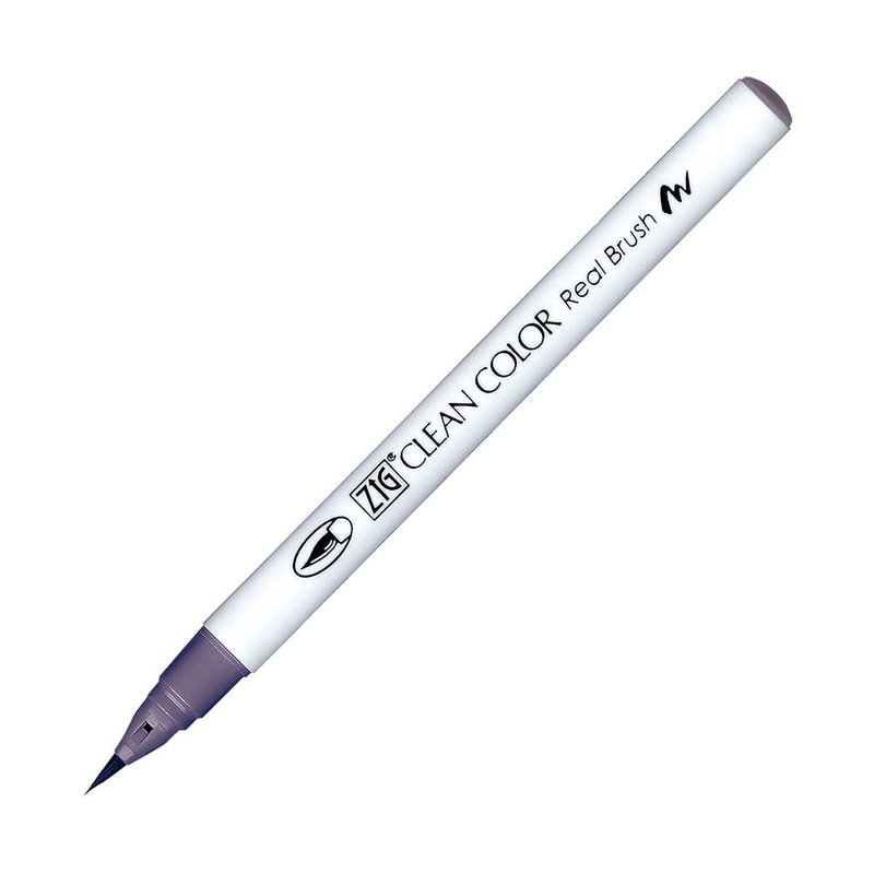 【Kuretake Japanese Kuretake】ZIG Paint Brush Purplish Gray - อุปกรณ์เขียนอื่นๆ - วัสดุอื่นๆ 