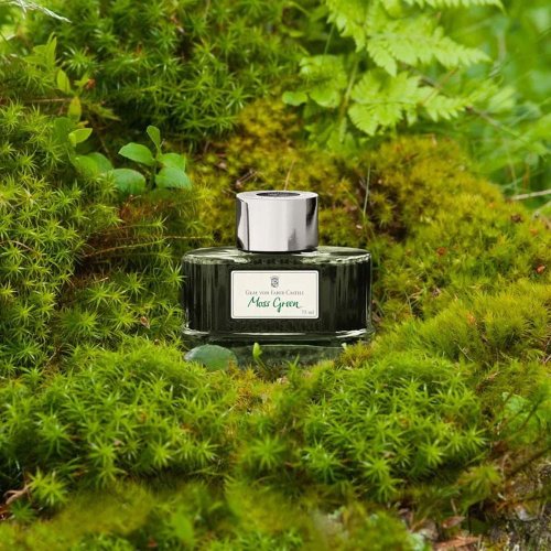 文聚 【Graf von Faber-Castell】75ml鋼筆墨水-苔綠色(原廠正貨)