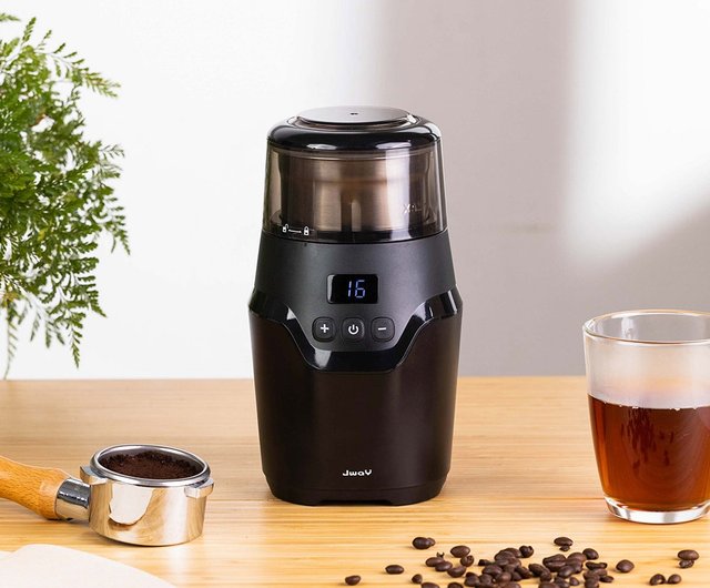 コーヒーグラインダー JWAY 電動調節式 30段階コーヒー豆グラインダー JY-CF502