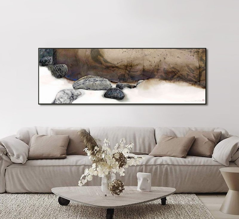 【Limited Edition】Eternal rock, Wall Art Custom Gifts, Canvas Giclee Art Prints - Posters - Other Materials Khaki