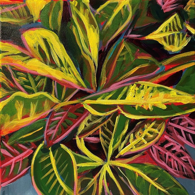 Indoor Plants Painting, Plant Wall Art,  Wall Decor, Kitchen Decor - 海報/掛畫/掛布 - 壓克力 多色