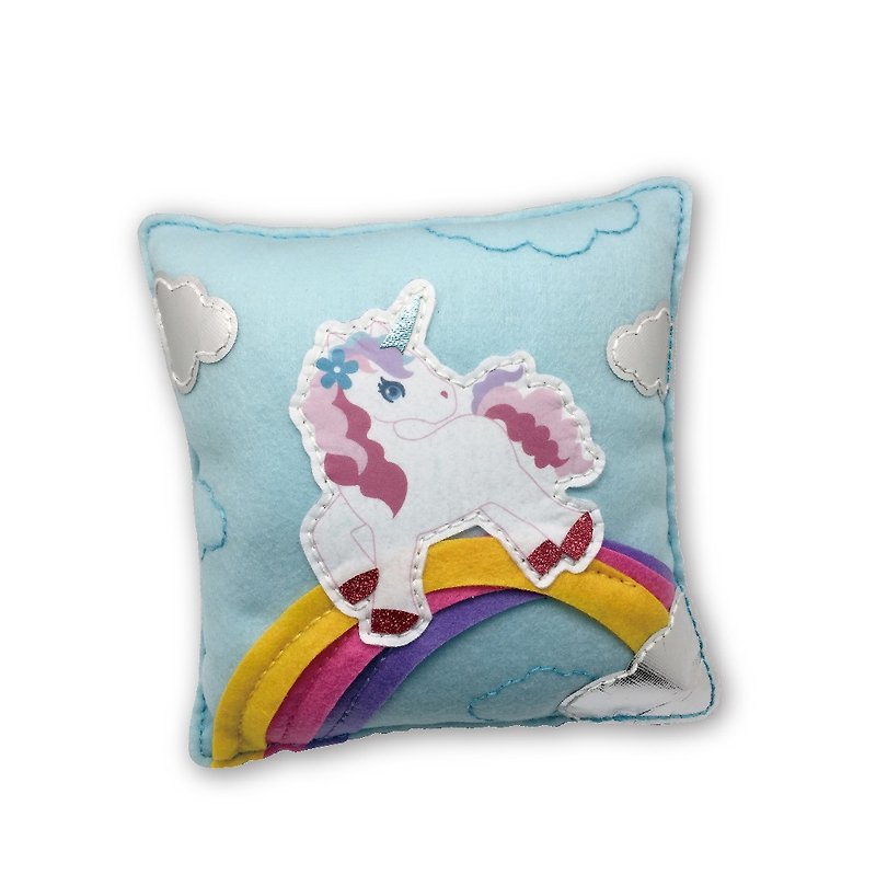 Fairy Land [Material Pack] Unicorn Pillow - Light Blue - อื่นๆ - วัสดุอื่นๆ 