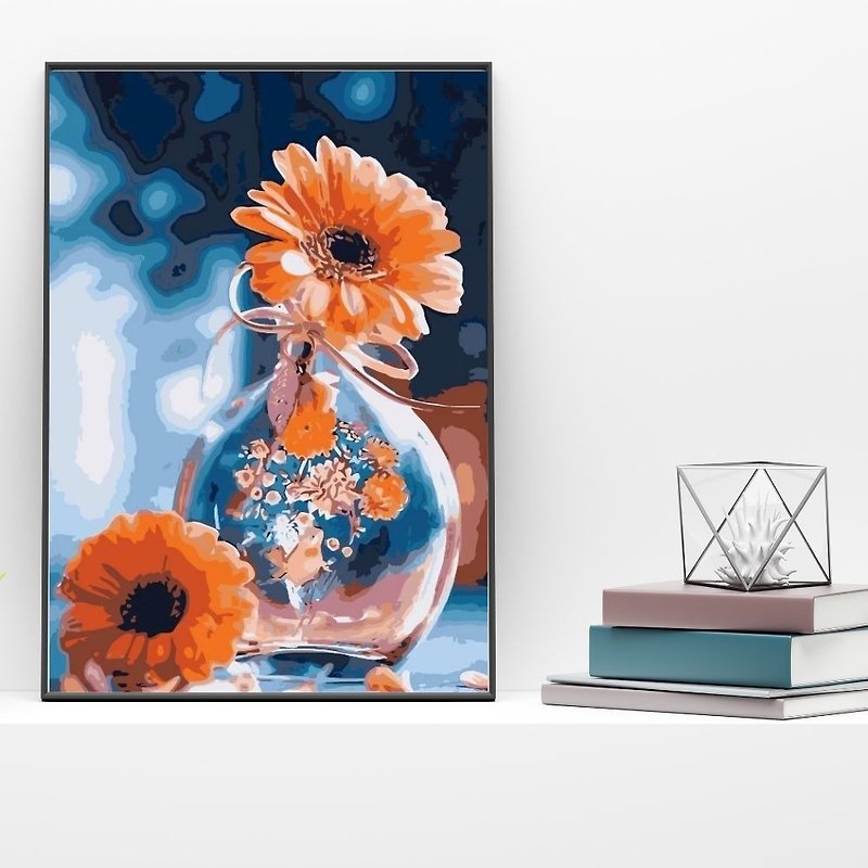 Amber rouge creative digital oil painting【Sales list】 - วาดภาพ/ศิลปะการเขียน - วัสดุอื่นๆ 