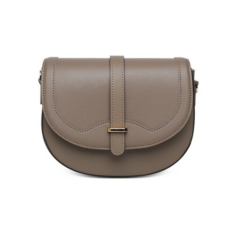 Bag to Basics Korean CAMILA bag (TAUPE) - Messenger Bags & Sling Bags - Faux Leather 