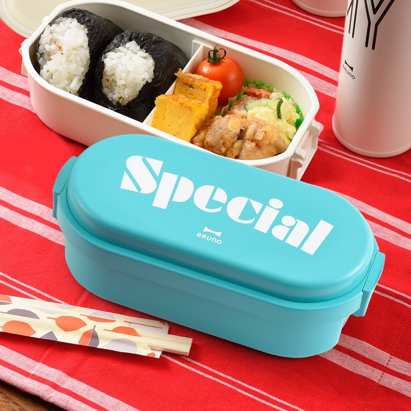 (售完)日本BRUNO SPECIAL便當盒 - 便當盒/食物袋 - 其他材質 藍色