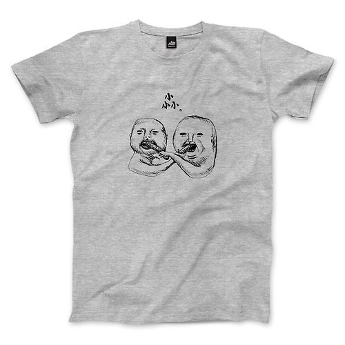 ViewFinder 交杯雞 - 深麻灰 - 中性版T恤