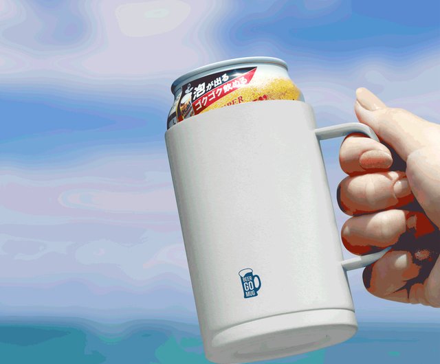 CB Japan GOMUGシリーズ冷たいビールジョッキ350ml（2色オプション） - ショップ CB Japan グラス・コップ - Pinkoi